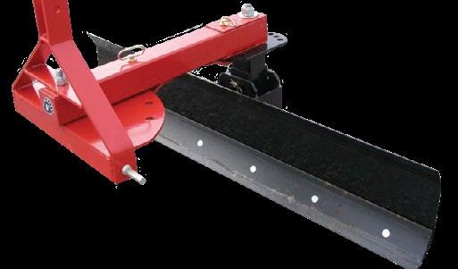 positions Pin-tilt adjustment for ditching Moldboard height 17 1/2 reinforced Quick hitch compatible Medium Duty Offset 5