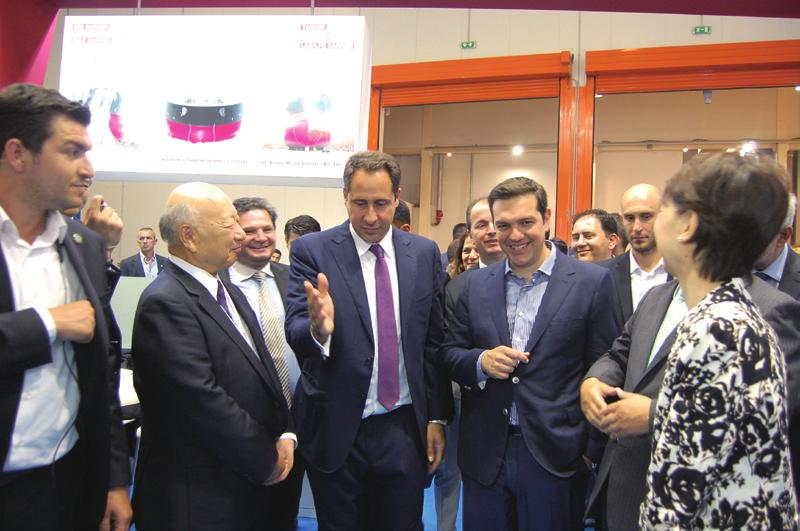 developed by its members The Japan Ship Exporters Association (JSEA) participated in the 25th International Shipping Exhibition Posidonia 2016 held at the Metropolitan Expo Centre in Greece for five
