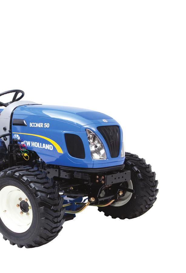 CUT YOUR TO-DO LIST DOWN TO SIZE WITH TRACTORS AND EQUIPMENT FROM NEW HOLLAND New Holland has everything you need to handle dozens of jobs year-round reliable, agile utility vehicles for transporting