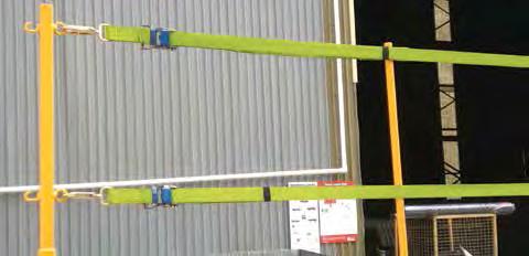 Web Rail by SpanSet is an effective solution to fall protection from the back of heavy vehicles.