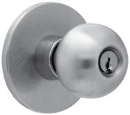 the circumference of the knob to identify entrances to hazardous areas to the handicapped.