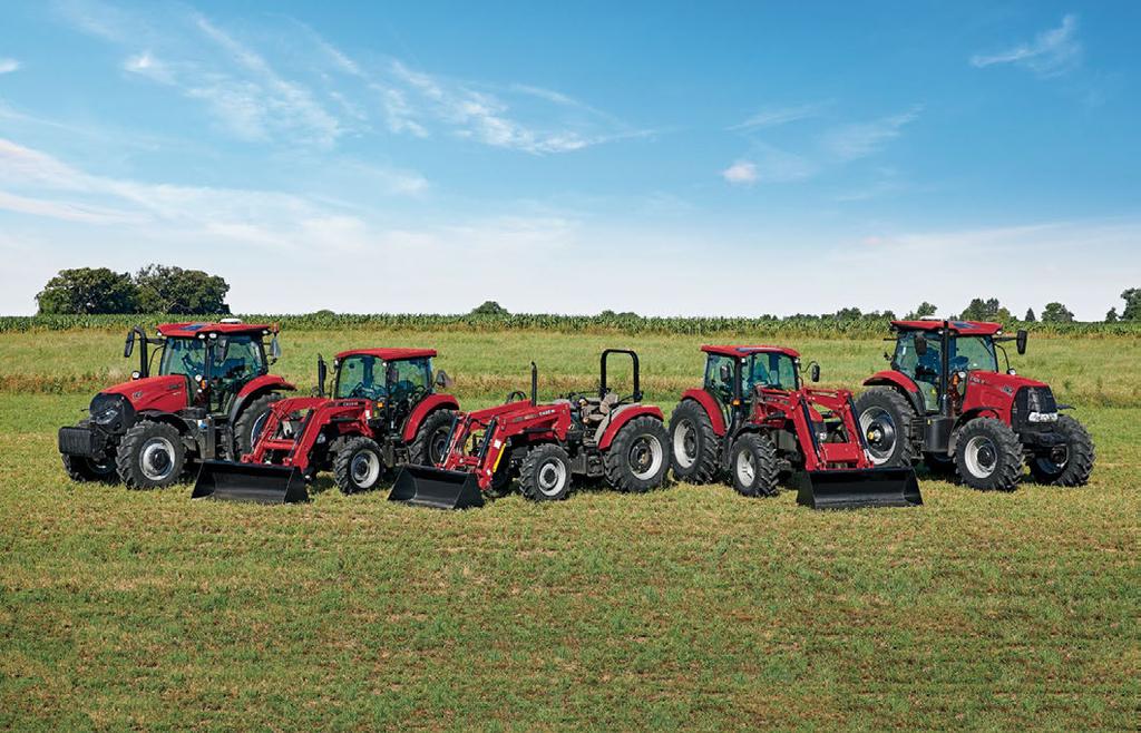 THE CASE IH LIVESTOCK TRACTOR FAMILY. The first point of consideration when choosing the right tractor is the type of work you plan to do.