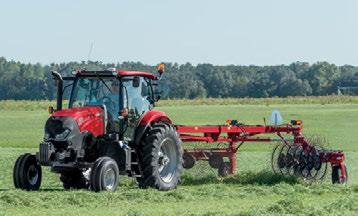 deliver the efficient power needed to handle the multiple tasks of livestock and row-crop operations, loader