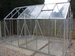 Each greenhouse can be made to unlimited lengths.