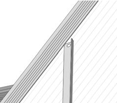 When fitting parts #P6/P7/P8 on the ends of the panels, try using a narrow piece of