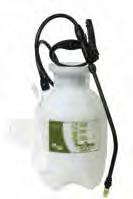 5 litre home gardener WeedPak sprayers The 5 L unit comes with a carry strap and features a wide neck for easy filling. Ideal for most non hazardous chemicals Pressure 300kPa/43.