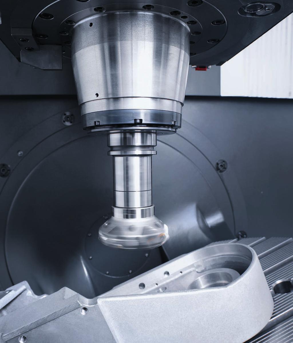 Powerful milling performance With a 10,000 rpm., 14,000 rpm. and 18,000 rpm.