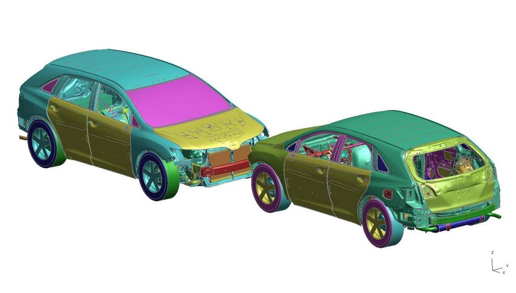 Mid-size SUV Aluminum BIW Concept Study