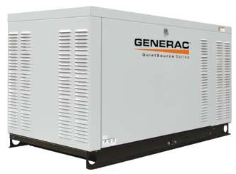 The premium in home or business backup. QuietSource Series 22, 27, 36, 48 kw Premium features are standard on the ultimate standby generator.