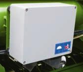 Comfort on-board box The Comfort electronic system is ISOBUS compatible and is