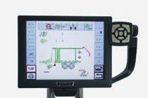 ISOBUS operator interface on the tractor This operator interface is useful when operating the AX models from an ISOBUS tractor.