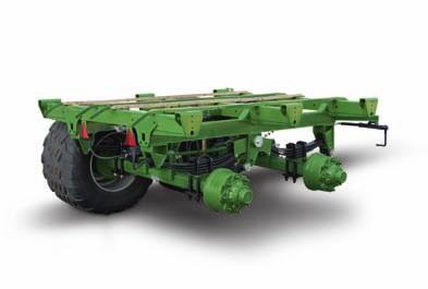 On the road to success! Heavy-duty axles will a requirement you can t do without, if you are looking for high capacities and swift travel between the field and clamp.
