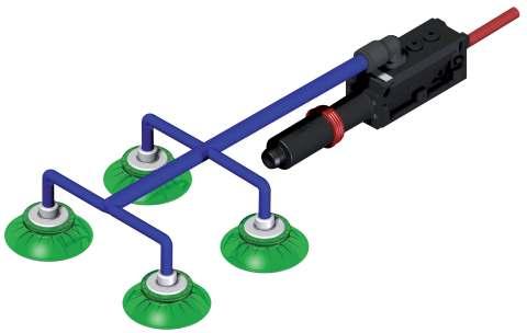 Combined pump and gripper Introduction If not, design a centralized vacuum system A centralized vacuum system is designed to have one vacuum source for multiple suction points.