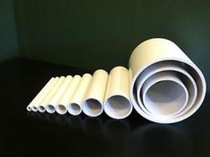PVC pipes PVC pipes come in different diameters What