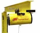 13 Floor-mounted Jib Crane The Ingersoll Rand Jib Crane with a rail option use precision Ingersoll Rand Enclosed Track rail for the boom, resulting in an ergonomic, lightweight boom with