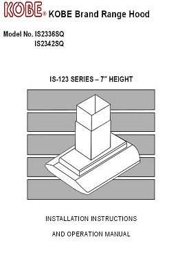 Two-Piece Duct Cover {G} Screws Package {H} Charcoal Filter Set (Model No.