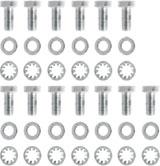 Fits TH200, TH350, TH400 and Powerglide. 5/16"-18 x 1/2". Plated Self-Locking Bolts 10031 17 piece... 8.