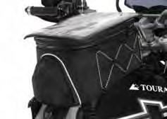 12/17,5 litres Chain Guard Yamaha XT660R 1003 055-1130 Water protected Tail Bag for the Rear Seat This tail bag can be secured on the rear seat.