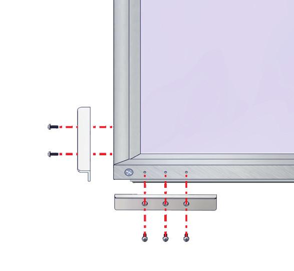 1/4 Gap Figure 22: Attach Cam Lock Plate and Door