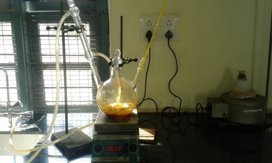condition and maintaining other three constant. Optimization was done by varying the catalyst concentration, oil to methanol ration, reaction time and temperature.