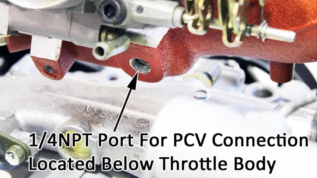PCV Delete for Race Cars/Cars with an Extreme Amount of Blow-by While we do not recommend this for street driven cars, some racecars may want to disconnect the PCV side of the system.