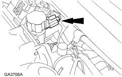 Disconnect the engine coolant temperature (ECT) sensor and