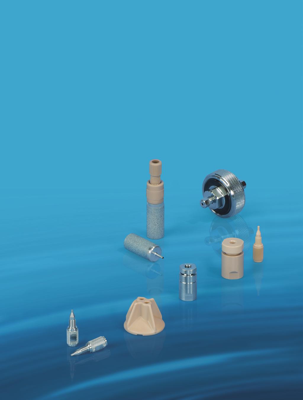 Inlet Solvent Filters Filters and Degassers General Use Inlet Solvent Filters Large Surface Areas disposable µm, 0 µm, and 0 µm Pore Sizes Available General Use and Prep Filters for Higher Flow