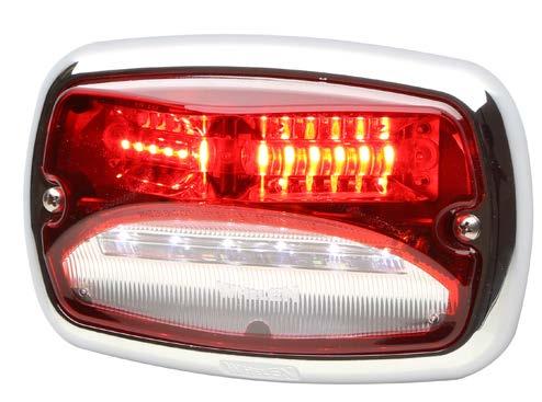 M6 V-Series Models have 2-in-1 combination warning and perimeter lighting Surface mount Warning segment has 21 Scan-Lock flash patterns Rear lightbar pods house multiple M6 lightheads for the