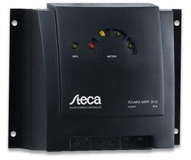 Steca Solar Solar Charge Charge Controllers with with MPPT MPPT Systems Generators Steca Solarix MPPT Charge Controllers The Steca charge controller Solarix MPPT is a maximum power point tracker to