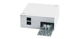 termination box ES-100 Powder coating: RAL9010, white The lightweight SKM home box series is very easy to assemble.