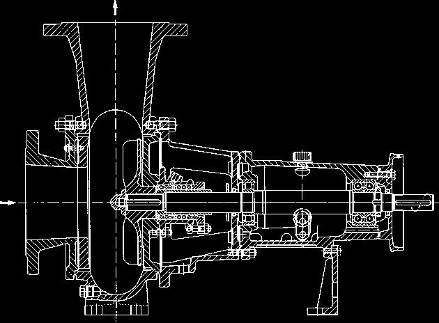 VOGEL - Pumps with Vortex Type Impeller, Design W Capacity up to 900 m 3 /h (3900 USgpm) Head up to 60 m (200 feet) Speed up to 1450 min -1 (1450 r.p.m.) Sizes: DN 100 up to DN 200 (4 up to 8 ) discharge Temperature: max.