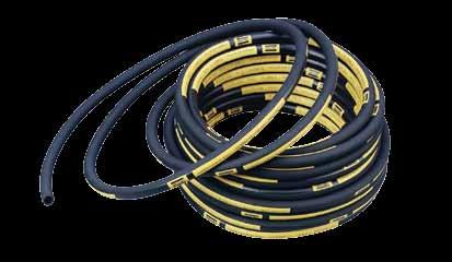 l Soft and flexible. l Antistatic. l Grinding and welding spatter resistant. l Working temperature -40ºC to +90ºC. Max Weight Hose inside dia Hose outside working Max rec.