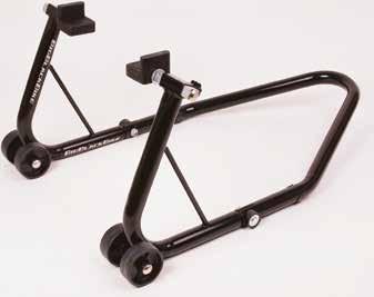 paddock stand & SILVER AVAILABLE Rear Stand RIDERWEAR Codes OF823 - Fork Supports Silver Bobbins OF824 - Bobbins M12 (1.