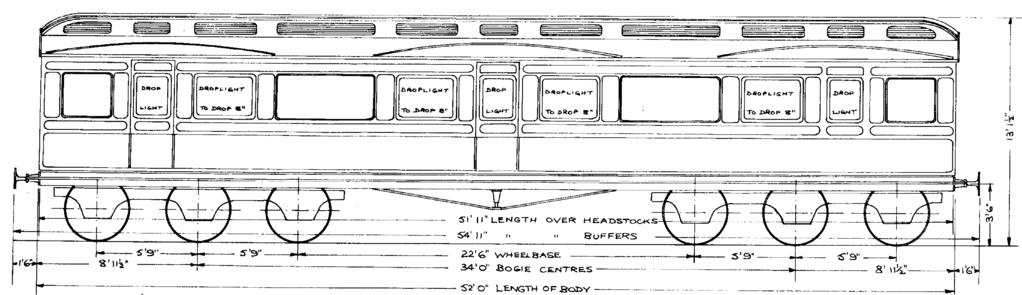 P. First Class Saloon Carriages and Opposite end of 1st Class Brake oyal