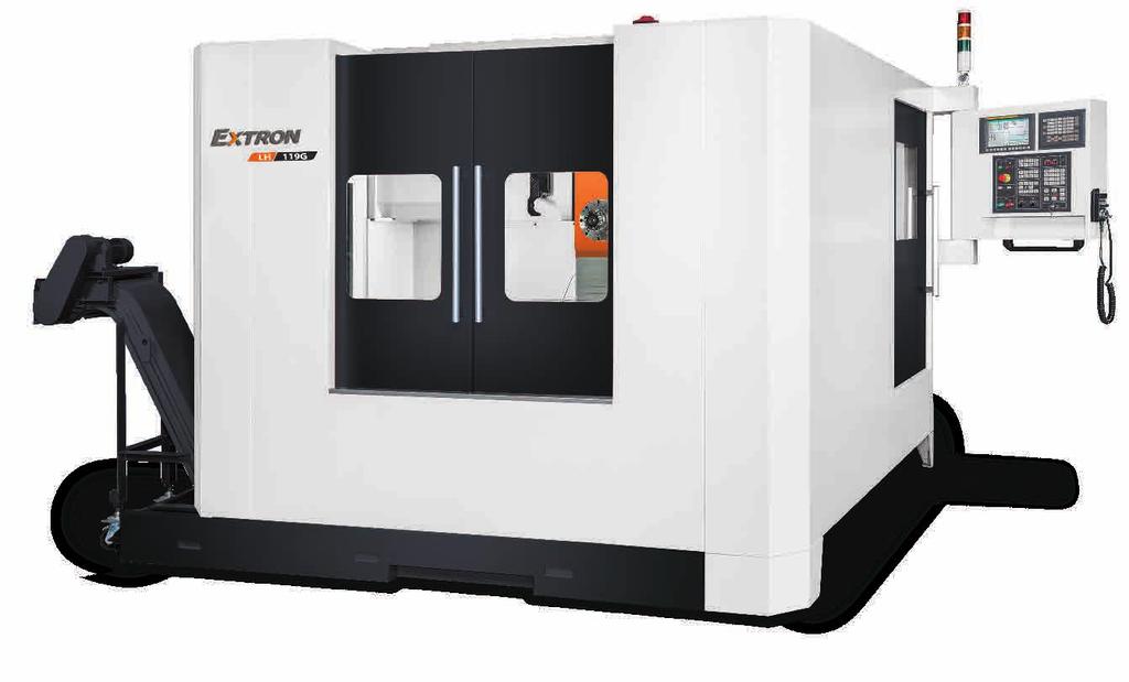 LH series High Performance Horizontal Machining Center Equipped high torque gear spindle offers heavy-duty machining capability.