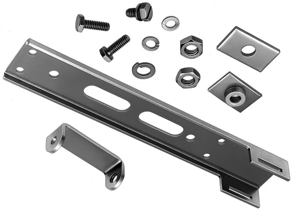 Operating handles 1494V-H1 or 1494V-H11 Operating Handles 1494V-H2 1494V-H3 1494V-H6 Channel Support Kits For use to prevent flexing of the operating handle mounting surface.
