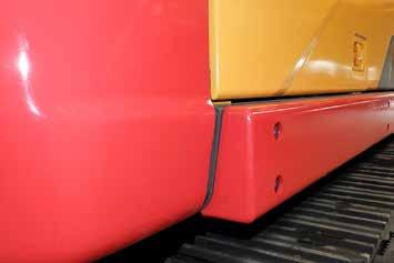 Example 1 Cab protection guards, Volvo EC300 Front window protection guard