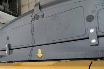 counterweight brackets Example 3 Sandwich mounted removable counterweight, Volvo