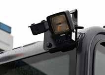 automatic shut-off Halogen extra working lights; Cab-mounted 1 (Rear) Boom-mounted 1(RH) Caretrack Air compressor Microphone Rotating warning beacon Electric pilot control change Rearview Camera