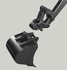 Interfaces Direct fit Volvo mechanical attachment carrier Volvo hydraulic attachment carrier For maximum productivity when only operating in one application, Volvo s direct fit attachments provide