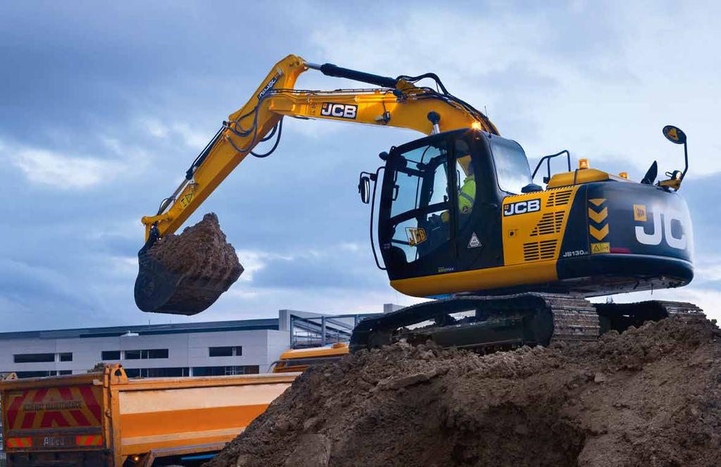 JS115/130/145 TRACKED EXCAVATOR. 1. The safe choice There s no need to climb onto the JS115/130/145 to check oil levels; all routine servicing can be done from ground level. 2.