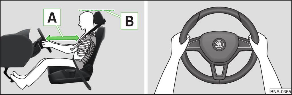 The front seats and head restraints must be adjusted to match the body size at all times and the seat belt must always be fastened properly to provide the most effective levels of protection to the