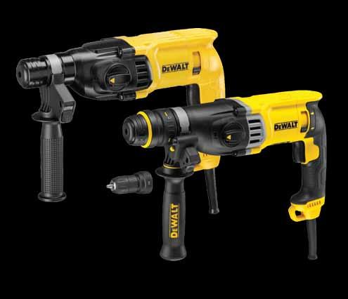 ceramic and screwdriving application * D25134K/D25144K Rounded ergonomic industrial design with a high powered motor helps perform any application much faster & easler DEWALT
