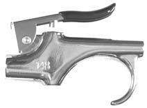 3573 Brass Hose Splicer For 3/8" I.D. Air Hose Barbed Type 0 3574 Brass Hose Splicer For 1/4" I.D. Air Hose Barbed Type 0 3580 Safety blow gun.
