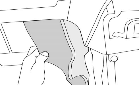 Drivers 8. Installation of Light Engine Harness. (a) Pull back the carpeting covering the center of vehicle in the passenger and driver side footwells. (Fig. 8-1) (Fig. 8-2) Fig. 8-1 Passenger Fig.