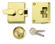 1037 L1037 Security Cylinder Nightlatch 1037 Narrow Stile Security Cylinder Nightlatch L1037 Lock Case Only For wood doors 35mm to 60mm thick hinged on the left or right opening inwards.