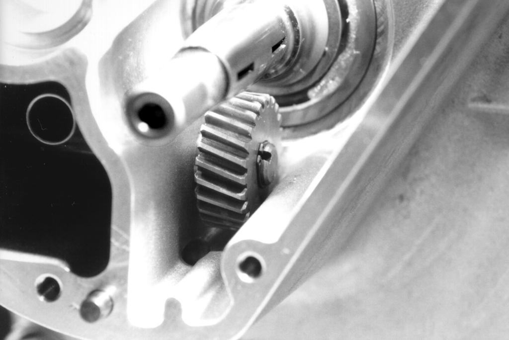 Gasket sealant may interfere with engine lubrication if allowed to enter oil pump or passages machined in crankcase.