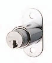All Medeco Cabinet Locks feature solid brass and steel construction, available in either fixed or removable core.