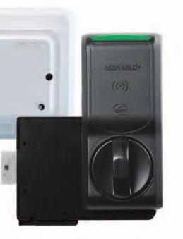 Aperio 45 Aperio Cabinet Locks The Medeco K100 battery operated cabinet lock with Aperio Technology makes it easy and cost effective to bring access control to applications where audit trail and