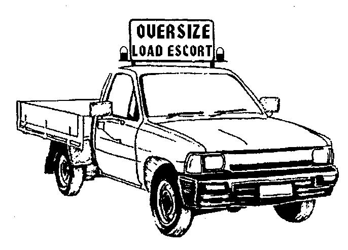 Section 3: General Conditions 3.8. WARNING SIGNS PILOTS AND ESCORTS i. The warning sign on the pilot or escort vehicle shall have the words OVERSIZE and LOAD AHEAD on both sides of the sign. ii. iii.